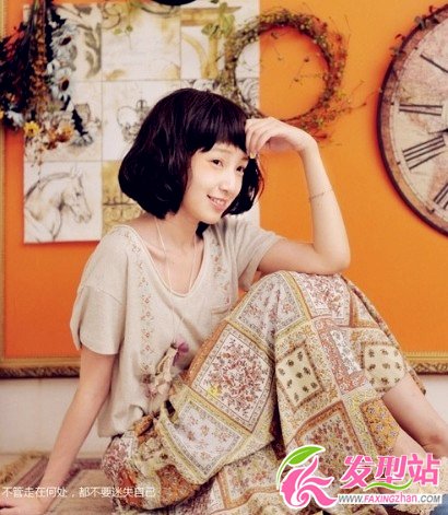 女生什么樣的短發(fā)最減齡 中短發(fā)波波頭時(shí)尚又修顏