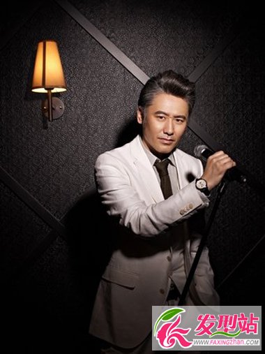 萌大叔吳秀波時尚發(fā)型 短發(fā)演繹熟男魅力