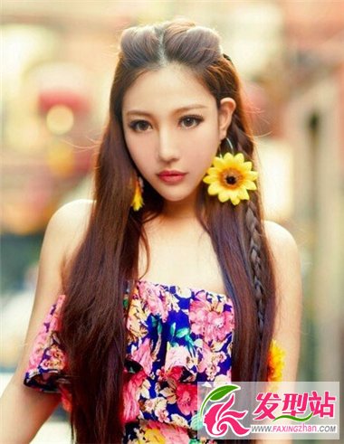 小臉女生們的專屬發(fā)型 時(shí)尚扎發(fā)給你不一樣的驚喜
