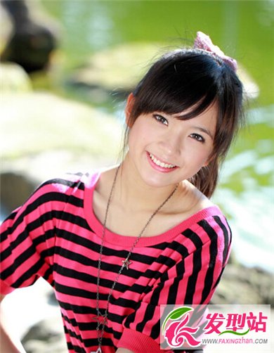 嫵媚溫柔女神季 四月讓你做斜劉海女神