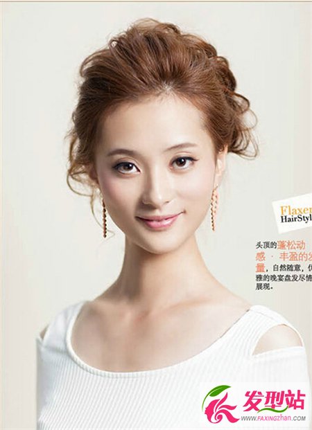 高雅迷人盤發(fā)造型 讓你擁有貴婦般氣質