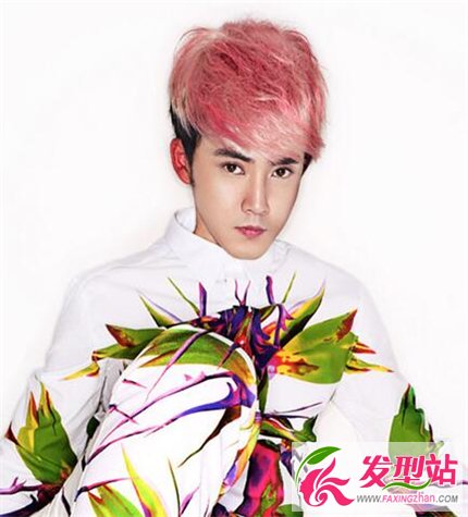 紅色粉色系染發(fā)