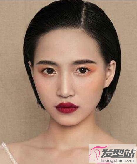 黑色頭發(fā)新娘發(fā)型