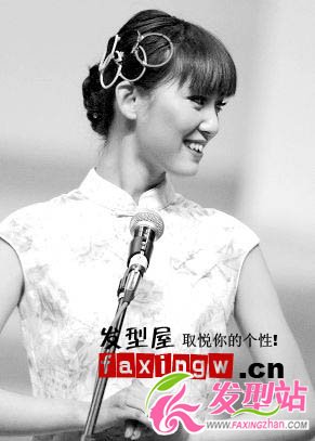 時尚盤發(fā)發(fā)型