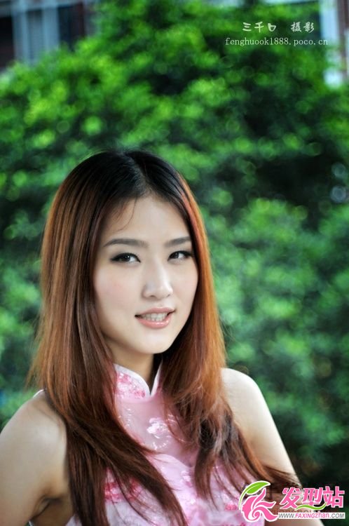 旗袍小姐中長直發(fā)造型秀 旗袍小姐中長直發(fā)造型秀