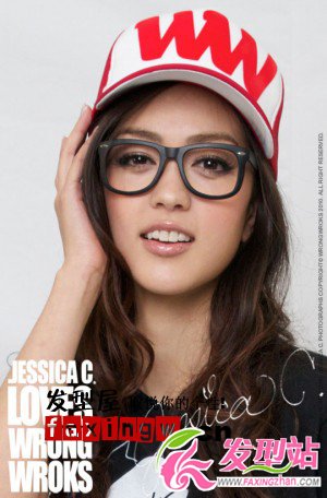 模特兒jessica c.發(fā)型圖片