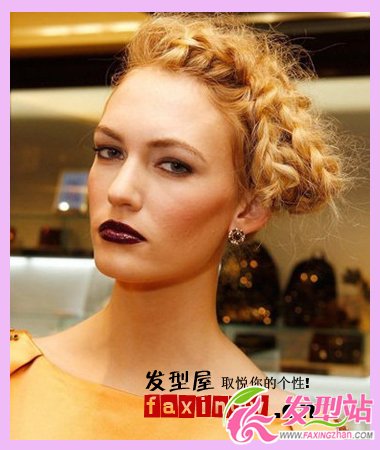 歐美范編發(fā)引領(lǐng)時尚發(fā)型潮流