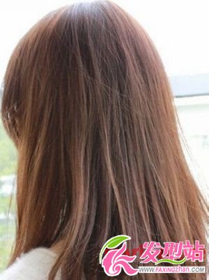 棕色的染發(fā)造型
