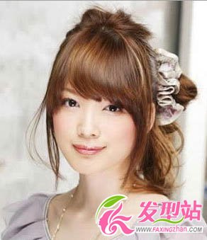 迷人女人味 淑女式優(yōu)雅束發(fā)